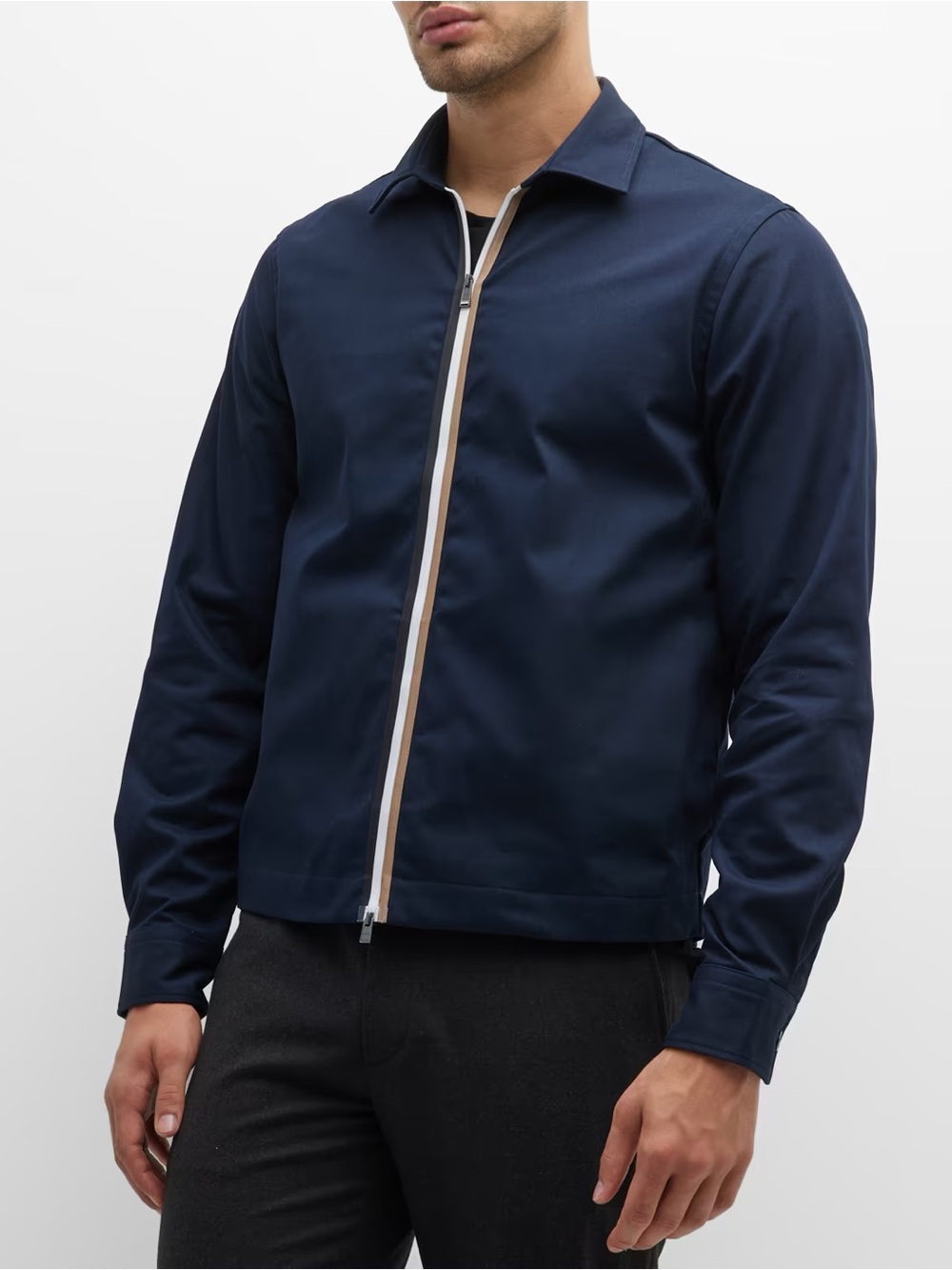 Hugo Boss men’s Leroy Twill over shirt
